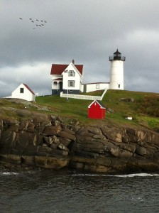 Cape Neddick Lighthouse at Nubble Point, York, Maine